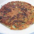 たきちよ's cooksnap of when they made かりかりチーズのにらチヂミ.