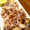 ことみぃ's cooksnap of when they made 辛いが旨い☆イカゲソのニンニク柚子胡椒焼.