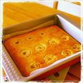 mamys's cooksnap of when they made ＊さつまいもとバナナのケーキ＊.