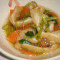 ゆずたんママ's cooksnap of when they made めんつゆで三つ葉と油揚げの煮びたし♪♪.