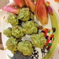 ことむ's cooksnap of when they made ★厚切りなすのアボカドスイチリソース★.