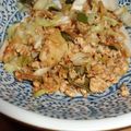 tetubinn's cooksnap of when they made キャベツと挽き肉の赤味噌炒め.