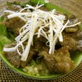 りとるぱおーん's cooksnap of when they made 秘伝の漬けダレで！焼肉屋の特製カルビ丼.