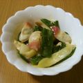 ハートようこ's cooksnap of when they made ホッキ貝とワケギのぬた（辛子酢みそ和え）.