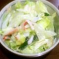 キャラ弁当屋さん's cooksnap of when they made カニカマとレタスのサラダ.