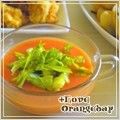 オレンジデイ's cooksnap of when they made 3分で作る！なめらかガスパチョ.