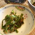 さんぱうろ's cooksnap of when they made ニラがたっぷり食べられる！梅肉おかか和え.