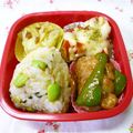 pyonpoco's cooksnap of when they made 枝豆のおにぎり.