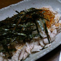 mokun's cooksnap of when they made MY定番つまみ：ささみの大根おろしがけ.