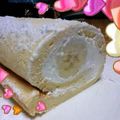 ayutake's cooksnap of when they made ♪簡単ふわふわいちごのロールケーキ♪.