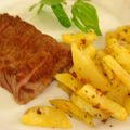 もこもこのびたん's cooksnap of when they made じゃがいもとローズマリーのシンプルソテー.