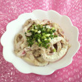 みなみんくっきんぐ's cooksnap of when they made イカのツナマヨ和え.