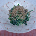 すがみほ's cooksnap of when they made ほうれん草と納豆の梅マヨあえ.