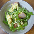 eridream's cooksnap of when they made 弁当にも★ピーマンとウィンナーの卵炒め.