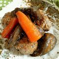 kichikaaka's cooksnap of when they made レンコンと豚挽き肉の照り焼き.