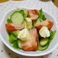 ううちママ's cooksnap of when they made トマトとクリチの蜂蜜レモンマヨサラダ.