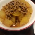 サトモユリア's cooksnap of when they made 大根のそぼろ煮コチュジャン風味.