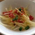 aus55's cooksnap of when they made ソムタム (青パパイヤサラダ)ส้มตำ.