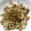 chieko333's cooksnap of when they made 豚と高菜炒め.