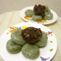 そらてんママ's cooksnap of when they made 豆腐とおからのよもぎだんご.