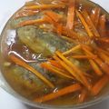 えびまよ焼き's cooksnap of when they made 豆あじの南蛮漬け.