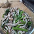 どらど～ら's cooksnap of when they made 春菊とえのきのにんにく胡麻和え　.