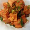かぴーな's cooksnap of when they made 高野豆腐のトマト炒め.