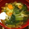 0kerokero0's cooksnap of when they made 野菜たっぷり☆コンソメスープ(^^).