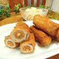 bobitin's cooksnap of when they made 豚キムチーズカツ.
