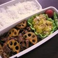 トクライ's cooksnap of when they made レンコンと牛肉の辛みそ炒め.