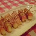 ゆぅしゅんまみー's cooksnap of when they made 甘くないスイカでもイイの♥ベーコン巻き！.