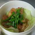 めかにか's cooksnap of when they made 鶏の照り焼き♪大葉と梅干でさっぱり風.