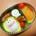 ユンママ's cooksnap of when they made キャラ弁☆簡単♪おばQ達３色おにぎり♪.