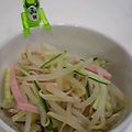 らパン's cooksnap of when they made ルクエで簡単☆もやしサラダ.