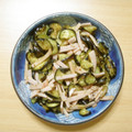 ふくつる's cooksnap of when they made ナス＆ハムの粒マスタード和え♪.