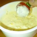 あやドラ's cooksnap of when they made パプリカリングフライミルクタルタル添え.