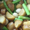 rufum's cooksnap of when they made 新じゃがとうずら卵の甘辛煮.
