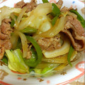 ☆めんめ☆'s cooksnap of when they made 豚肉の柚子胡椒炒め.