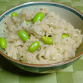 ちびぷりん's cooksnap of when they made 生姜ともちもちのえだまめし.