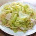 nemuinemu's cooksnap of when they made 柚胡椒が香る♪鶏とキャベツの和風パスタ.
