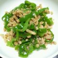 み☆り☆ゆ's cooksnap of when they made ピーマンだけの青椒肉絲.