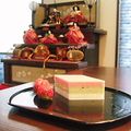 Ｐ子ママ's cooksnap of when they made 小倉ソースｄｅ抹茶イチゴみるく寒天.