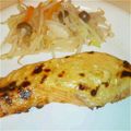 にこにこぽこ's cooksnap of when they made 香ばしい～♪鮭の味噌マヨネーズ焼き♡.