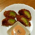 ママンさ's cooksnap of when they made アボガドの肉巻きクリスピーカツ.