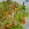 toshiebaba's cooksnap of when they made 野菜とカルシウム補給のチャーハン.