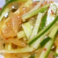 ☆もつさん☆'s cooksnap of when they made 簡単キュウリと中華クラゲあえ.
