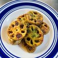 azbjbn's cooksnap of when they made お箸が進む♡こんがりスパイシーれんこん.