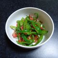こくぼっち's cooksnap of when they made じゃこピーマン。.