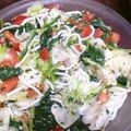 セイコモ１０３'s cooksnap of when they made トマトとアボカドのバジル冷製パスタ。.