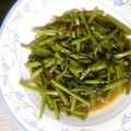 りーこたん's cooksnap of when they made 空芯菜ＤＥスタミナ炒め★.